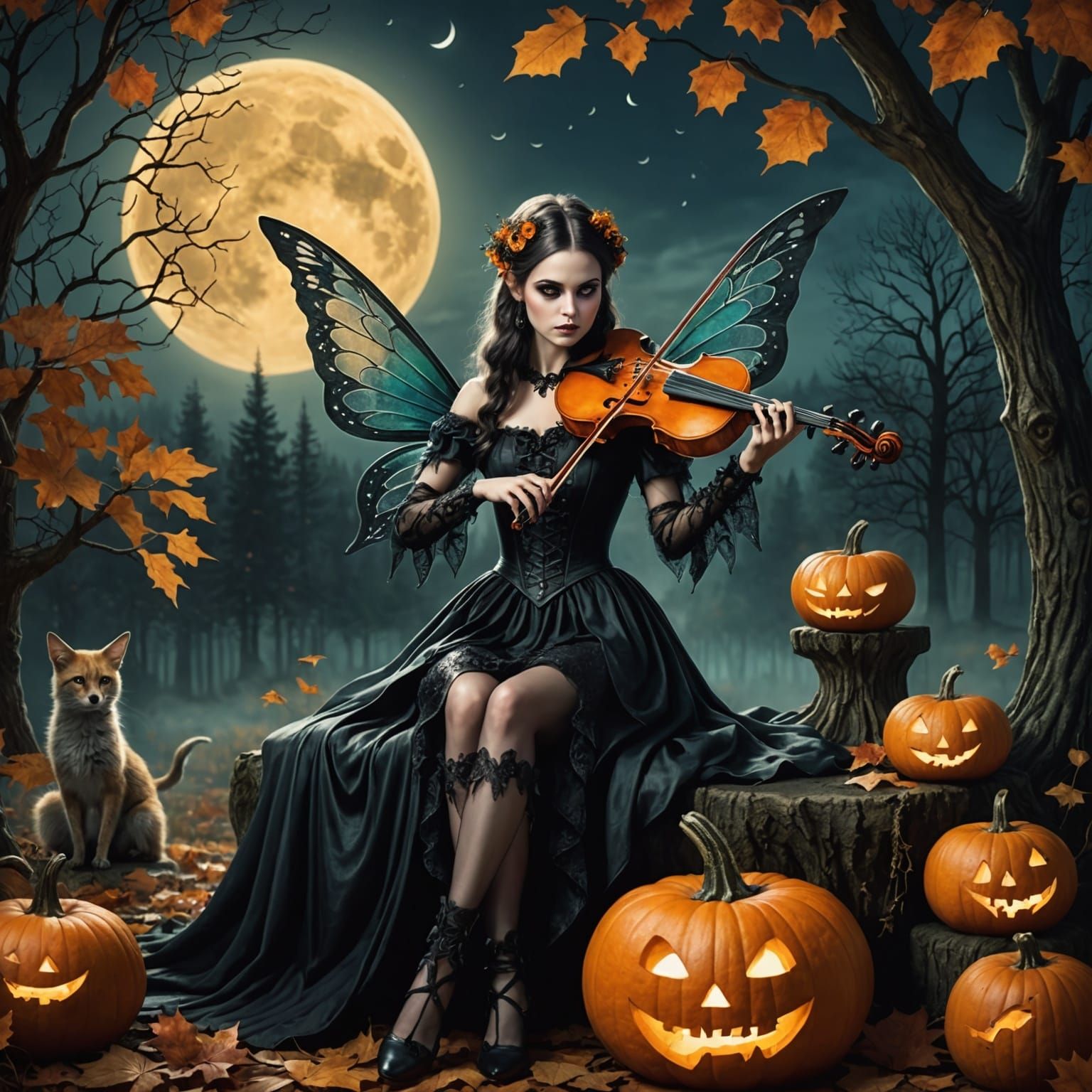 Somber Fall   by @Moonlight Asylum 