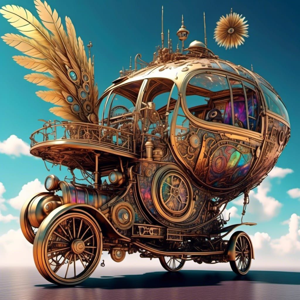 Steampunk Car 