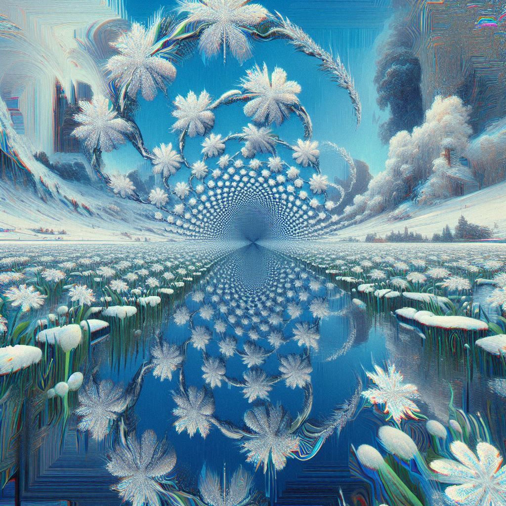 Frosty Floral Fractals
