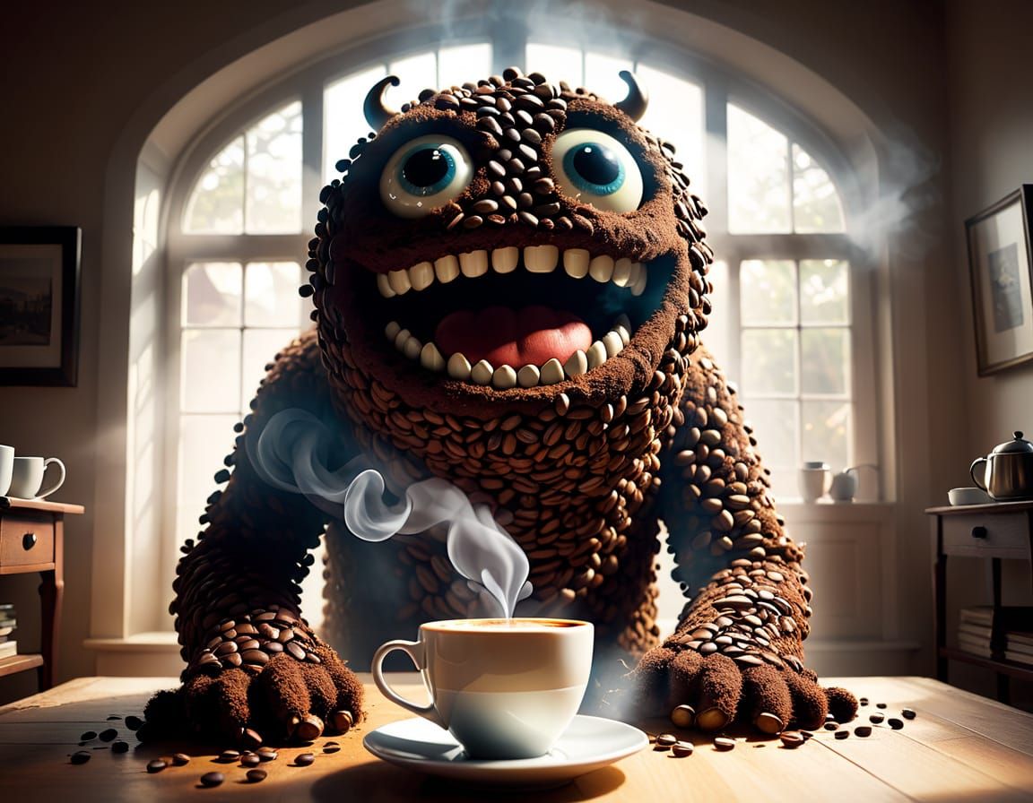 My Coffee Monster…