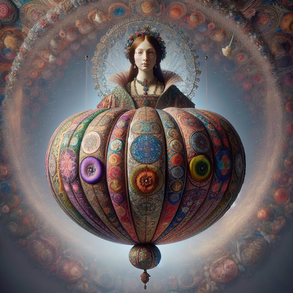 Semi-Raphaelite Temari Ball Dolls