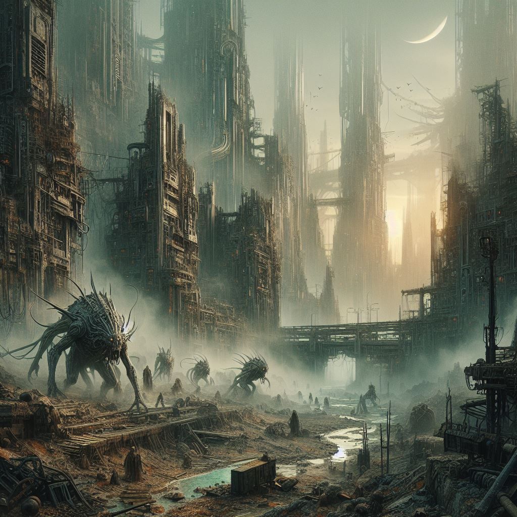 scavenging the ruins