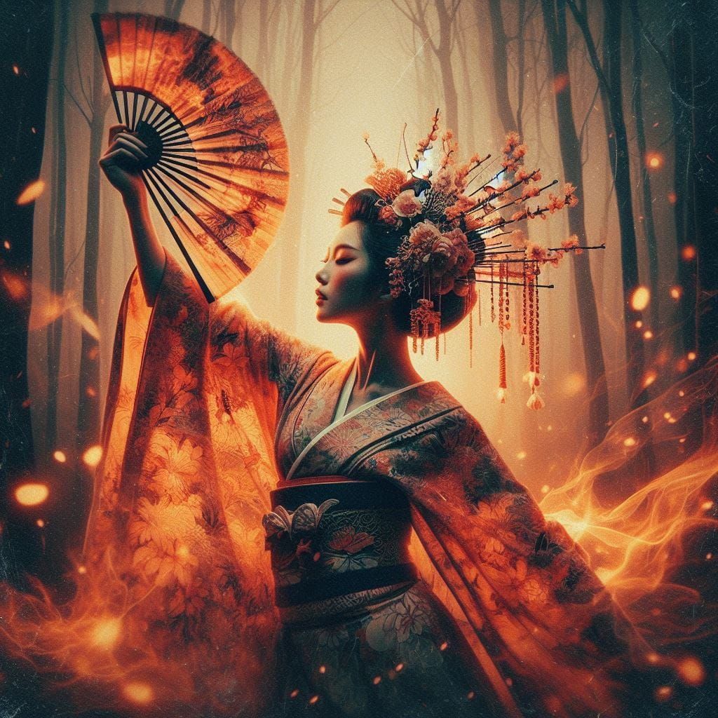 Playing with fire? I prefer dancing with fire...  by @Catroline