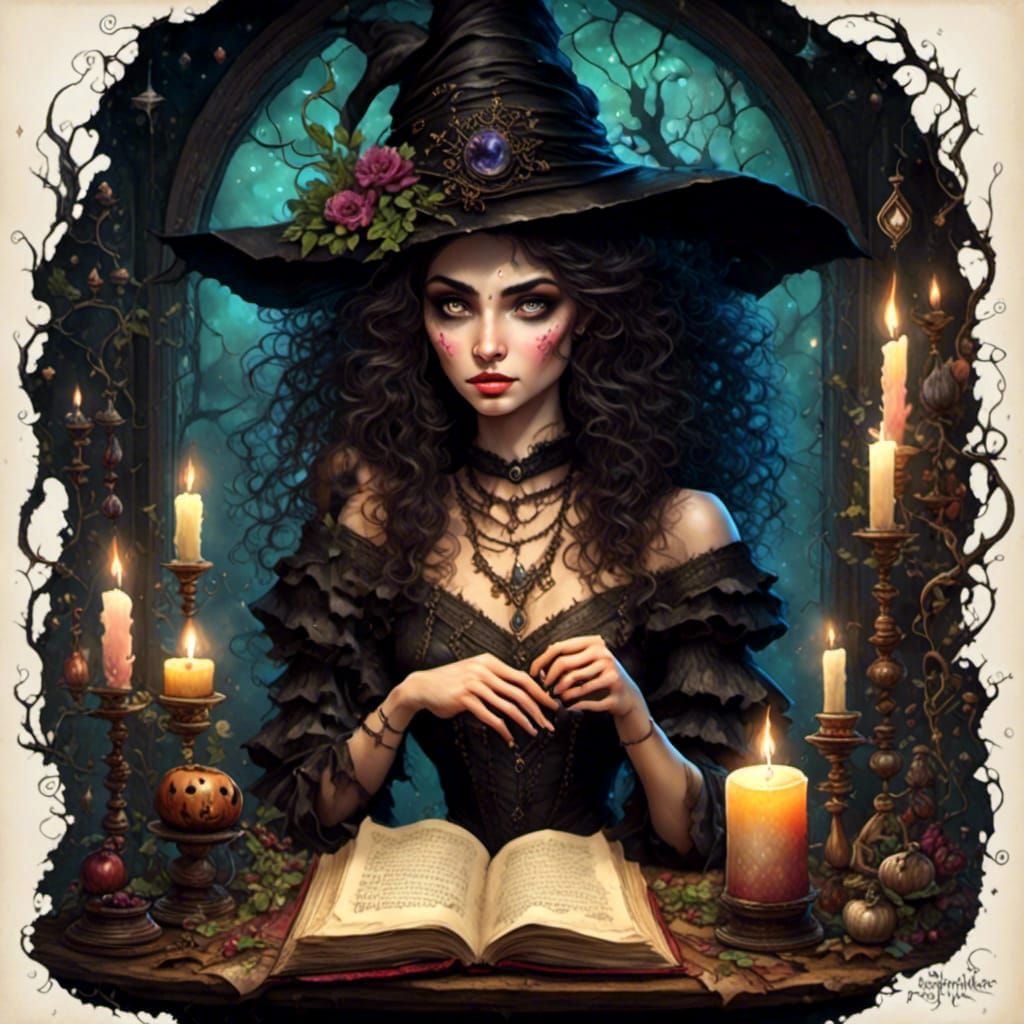 Lissandra-Portrait of a Witch at Work