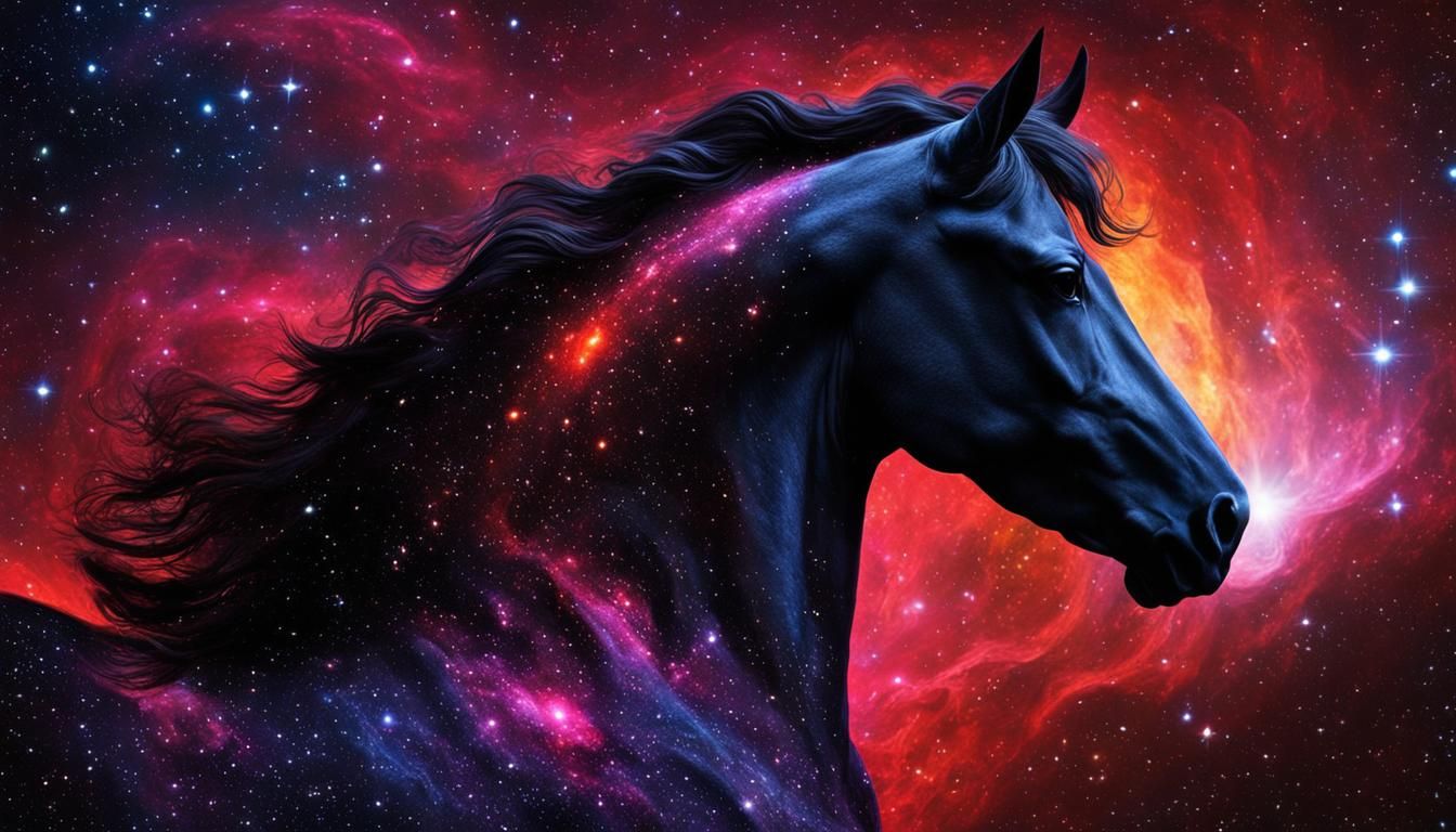 Horsehead Nebula Come to Life  by @Textured Color
