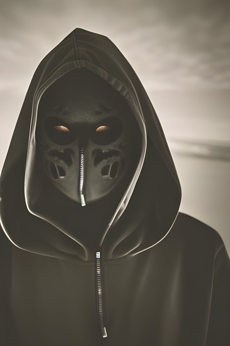 Dark Figure in Hoodie