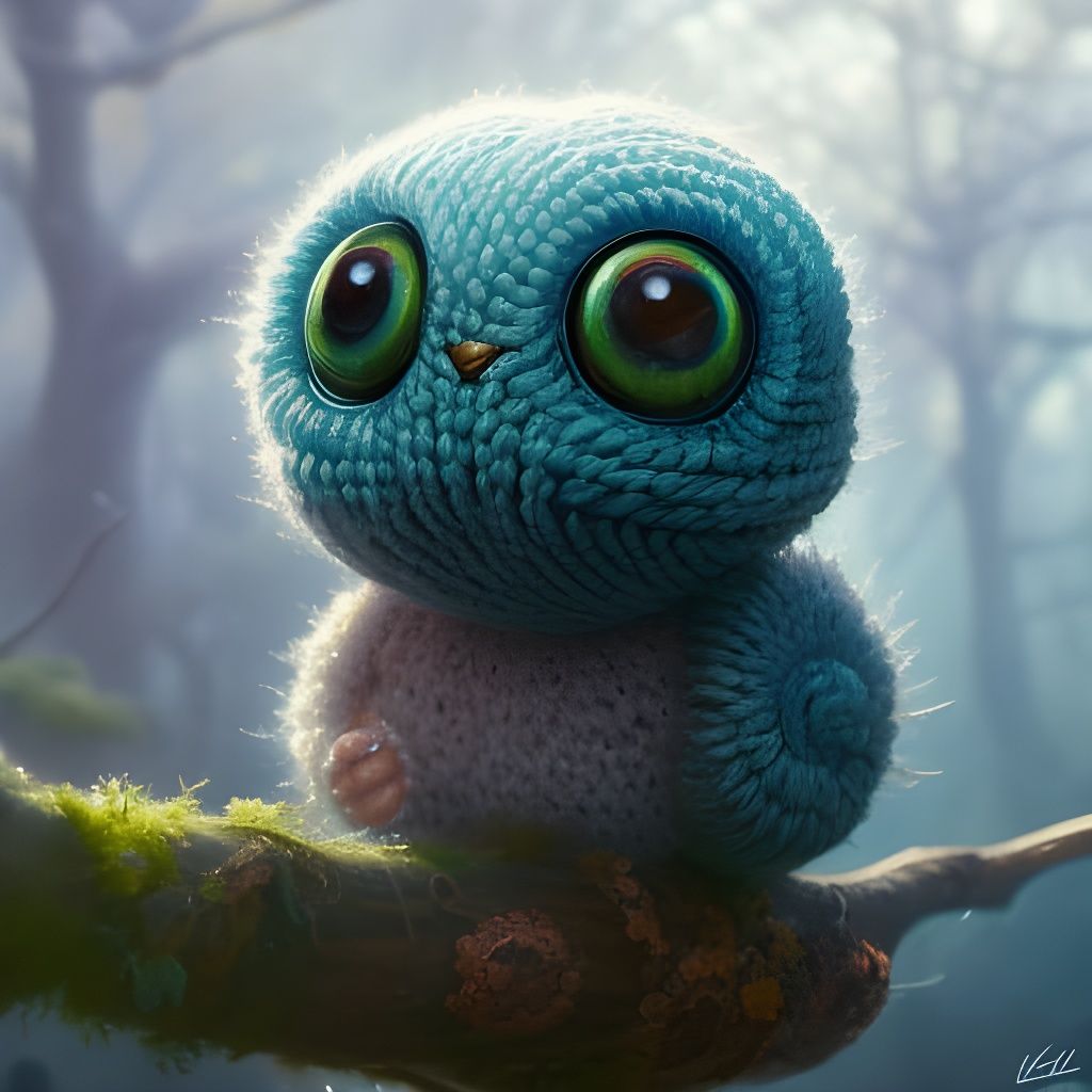 The creature Yarnis  by @David Gotet