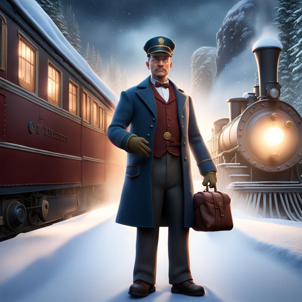 Train Conductor of Polar Express