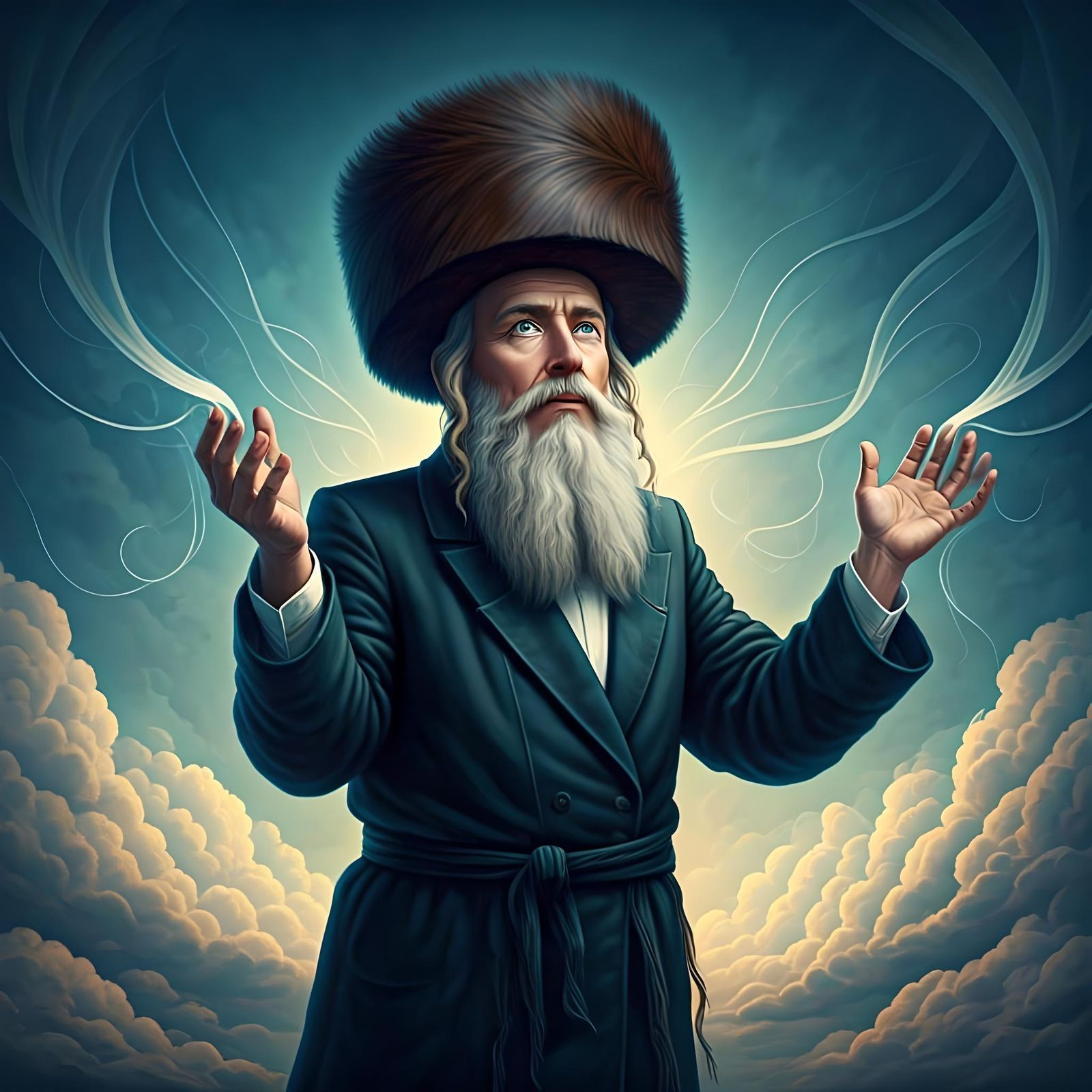 יהודי מתפלל לה'