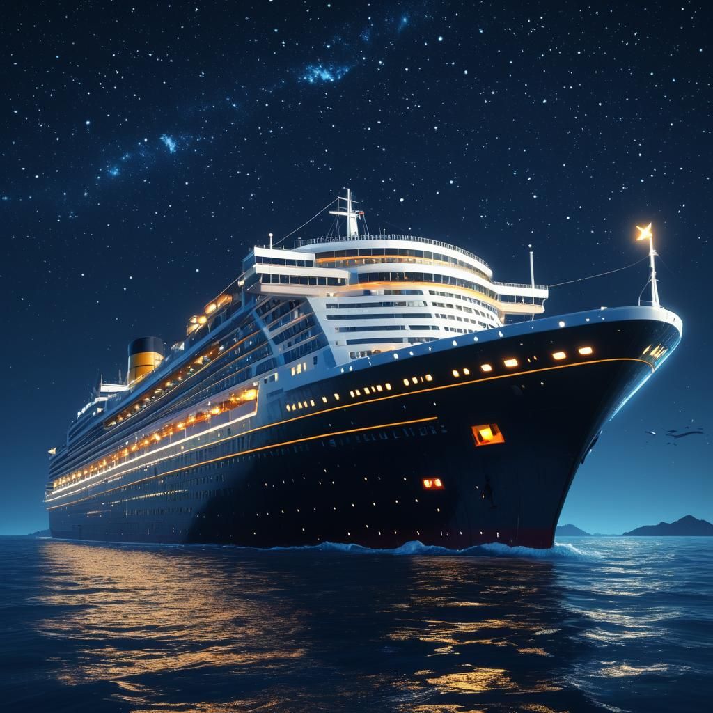 Night time sailing