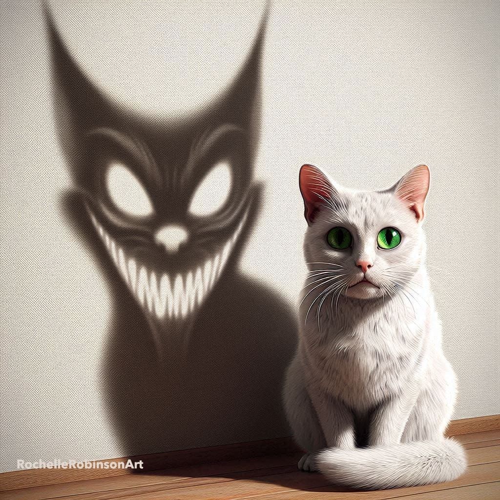 A Cat and its Shadow