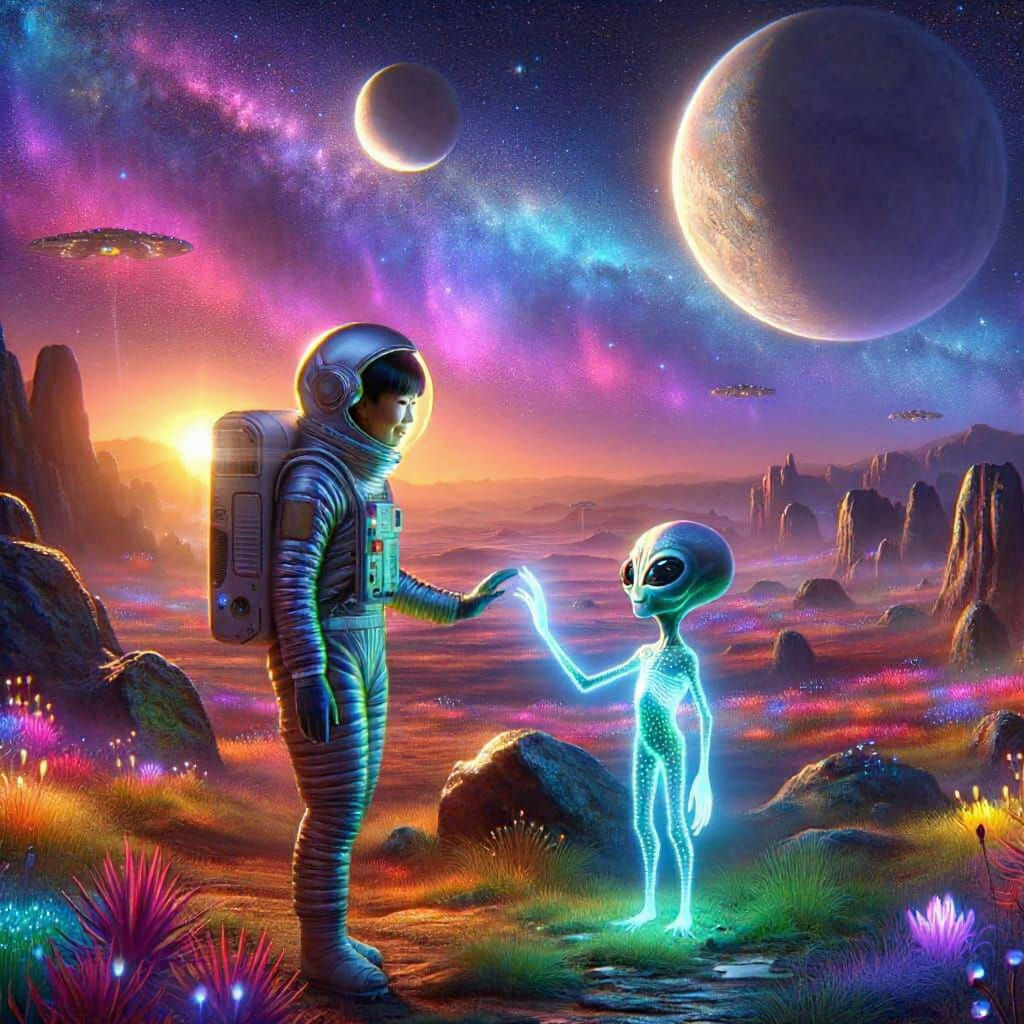 The Dawn of Connection  by @Alison Mary