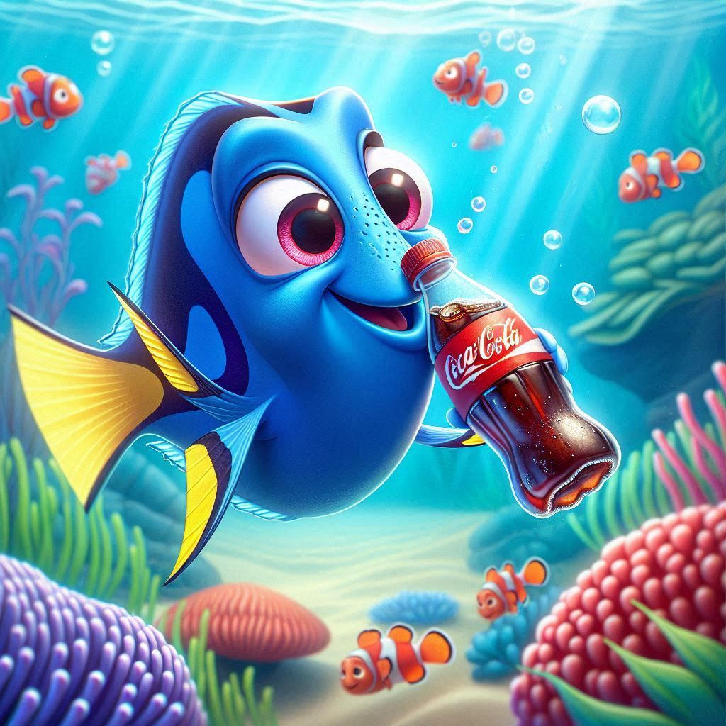 Dory and the Coke