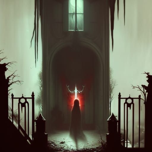The house across the gate
