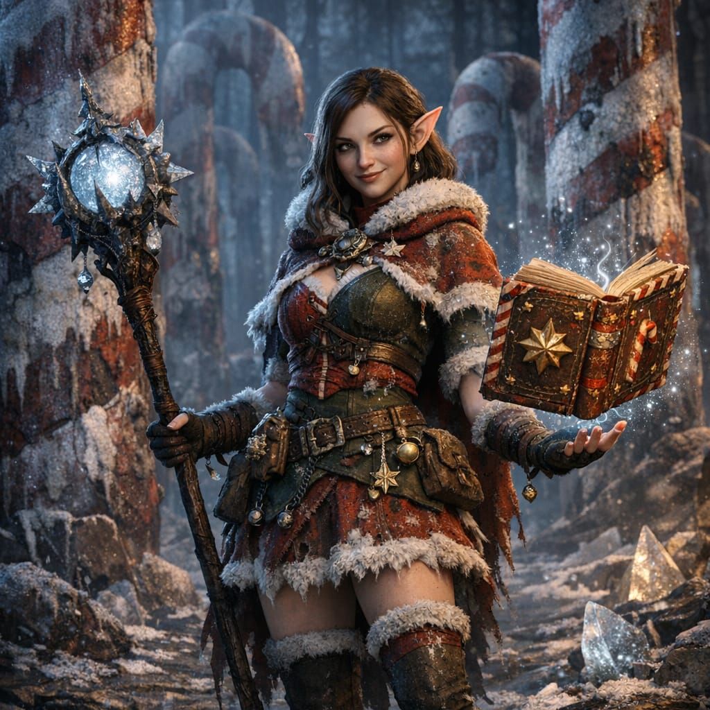 Lyris Peppermintveil (The Smiling Witch of Frozen Sweets)