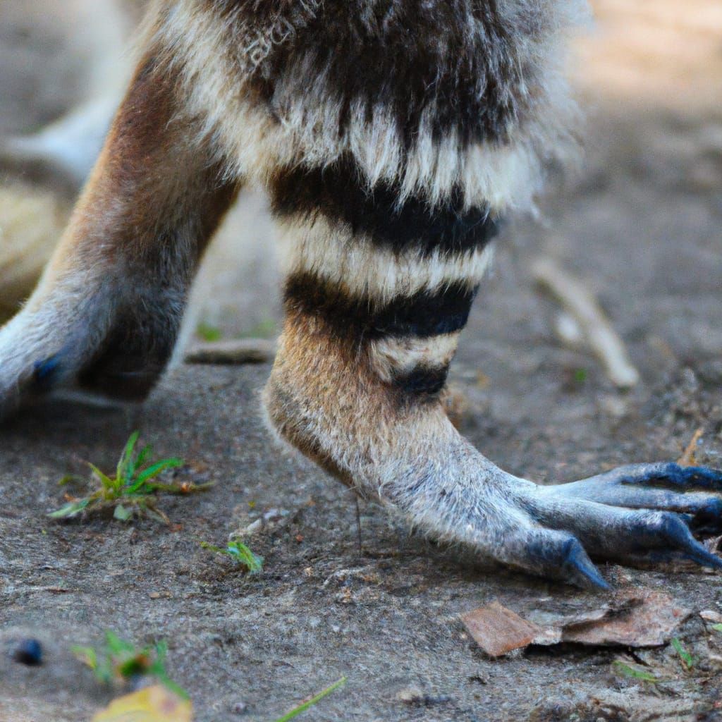 A raccoon bit her bare feet and then she got rabies, she die...