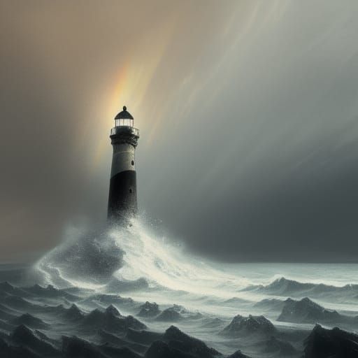 Light in the Storm  by @Zenwuko