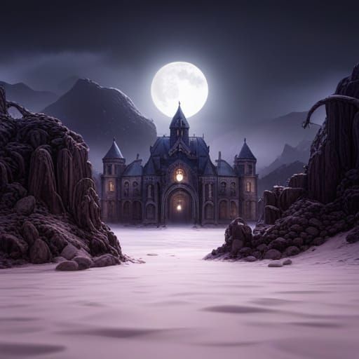gloomy, dark ,Celestial,Majestic, Very Haunted