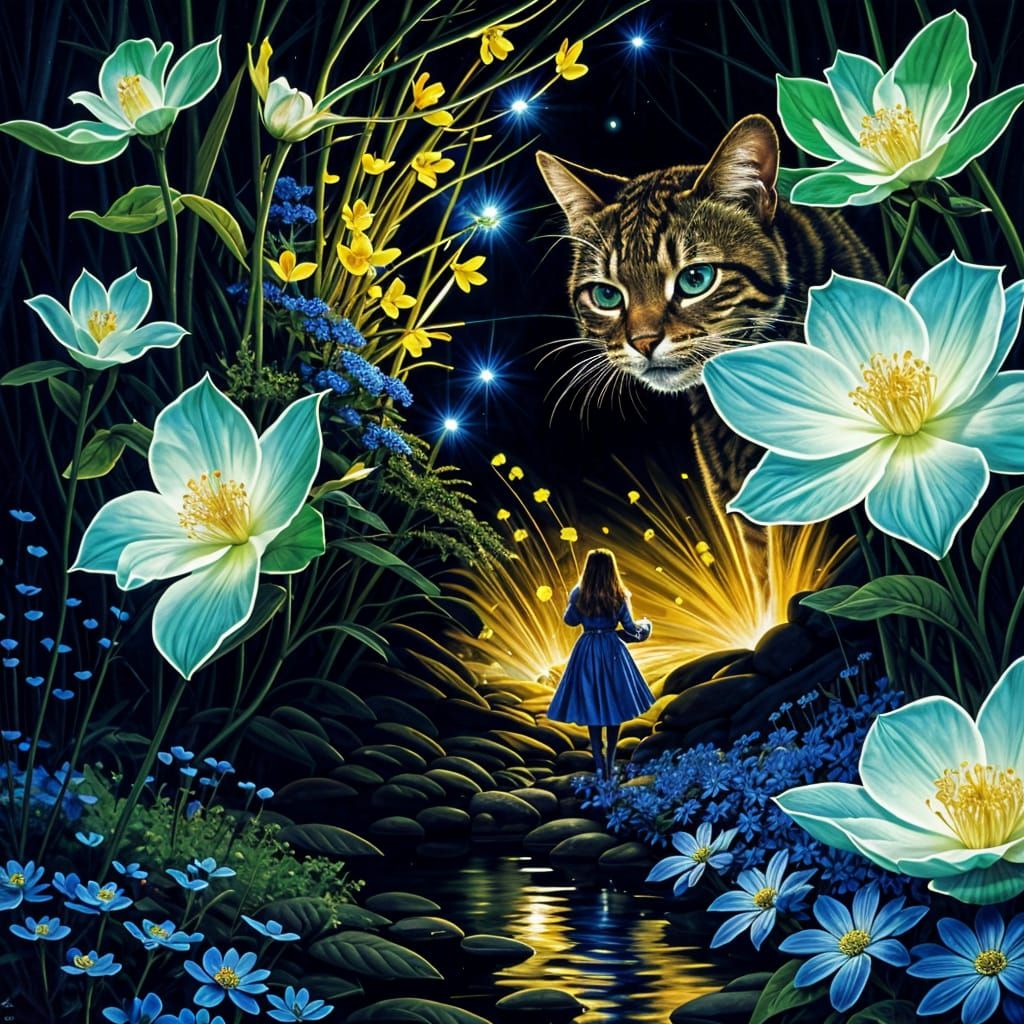 Cat in Wonderland