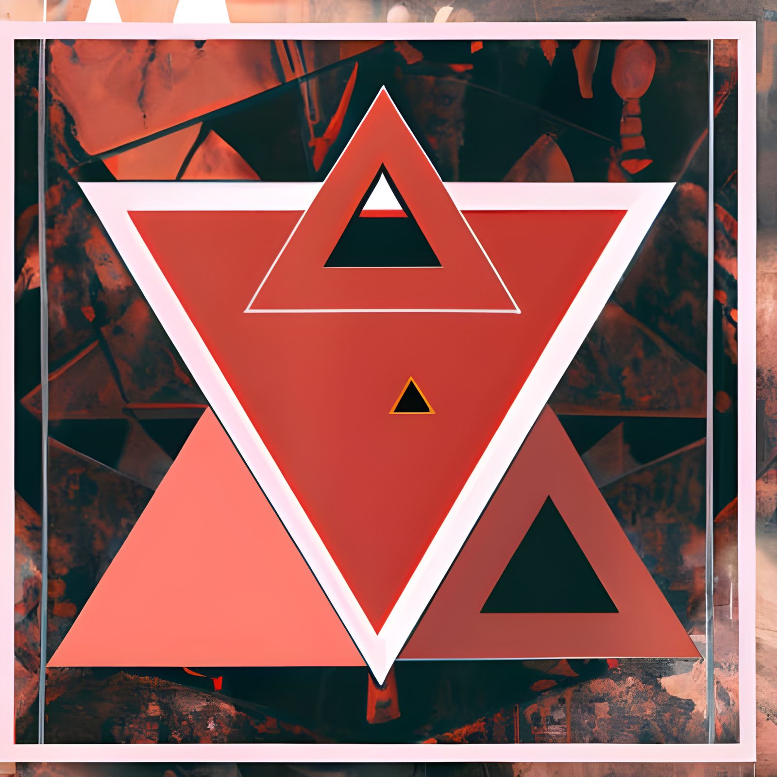 Triangles AI Generated Artwork NightCafe Creator