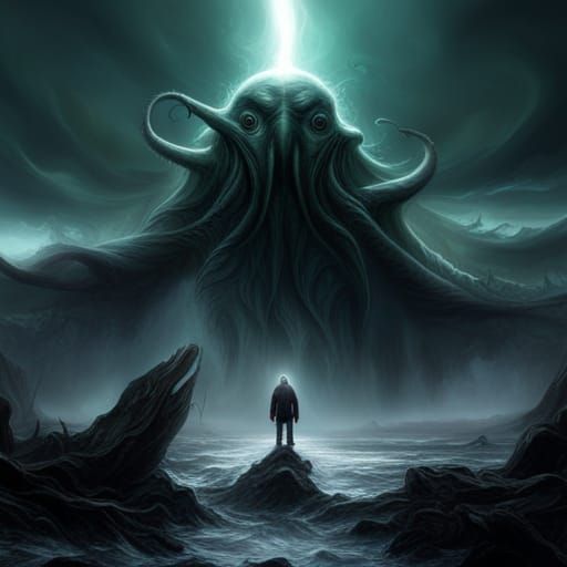 Cthulhu rises  by @TopDawg