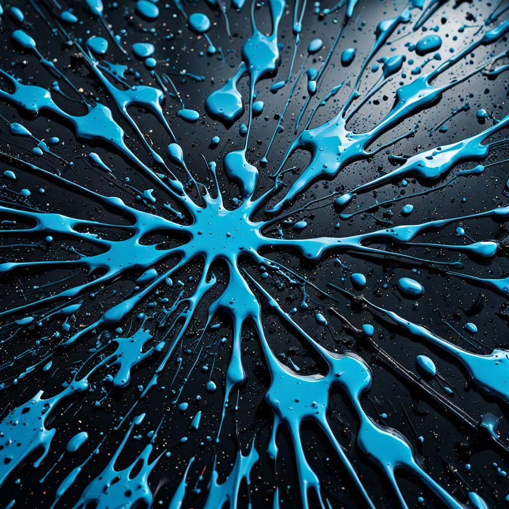 splatter pattern