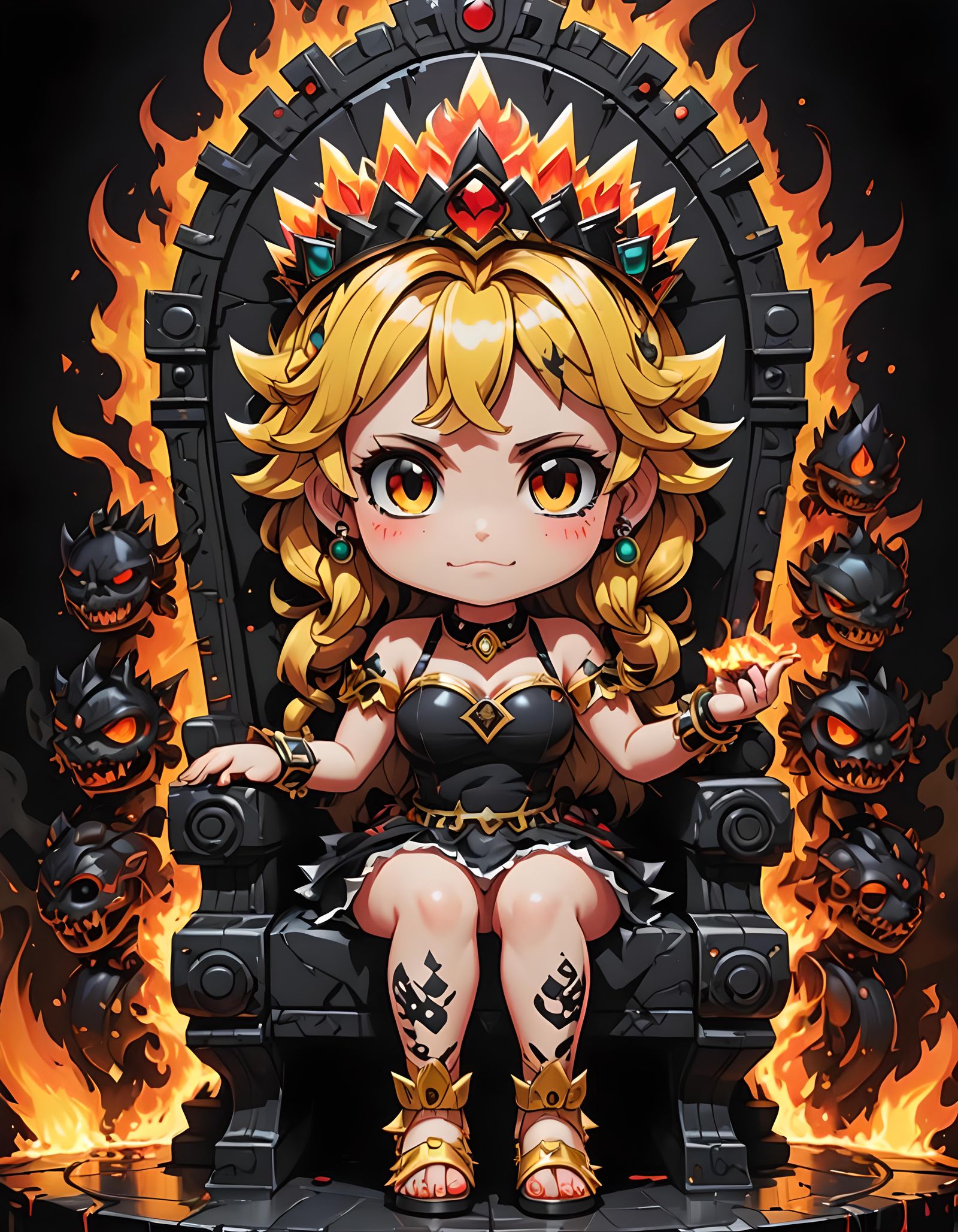 Bowsette ~ 👑 - AI Generated Artwork - NightCafe Creator