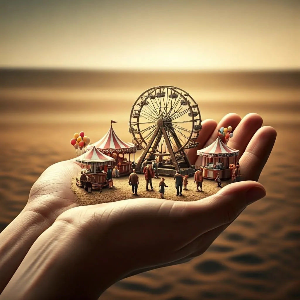 Miniature funfair