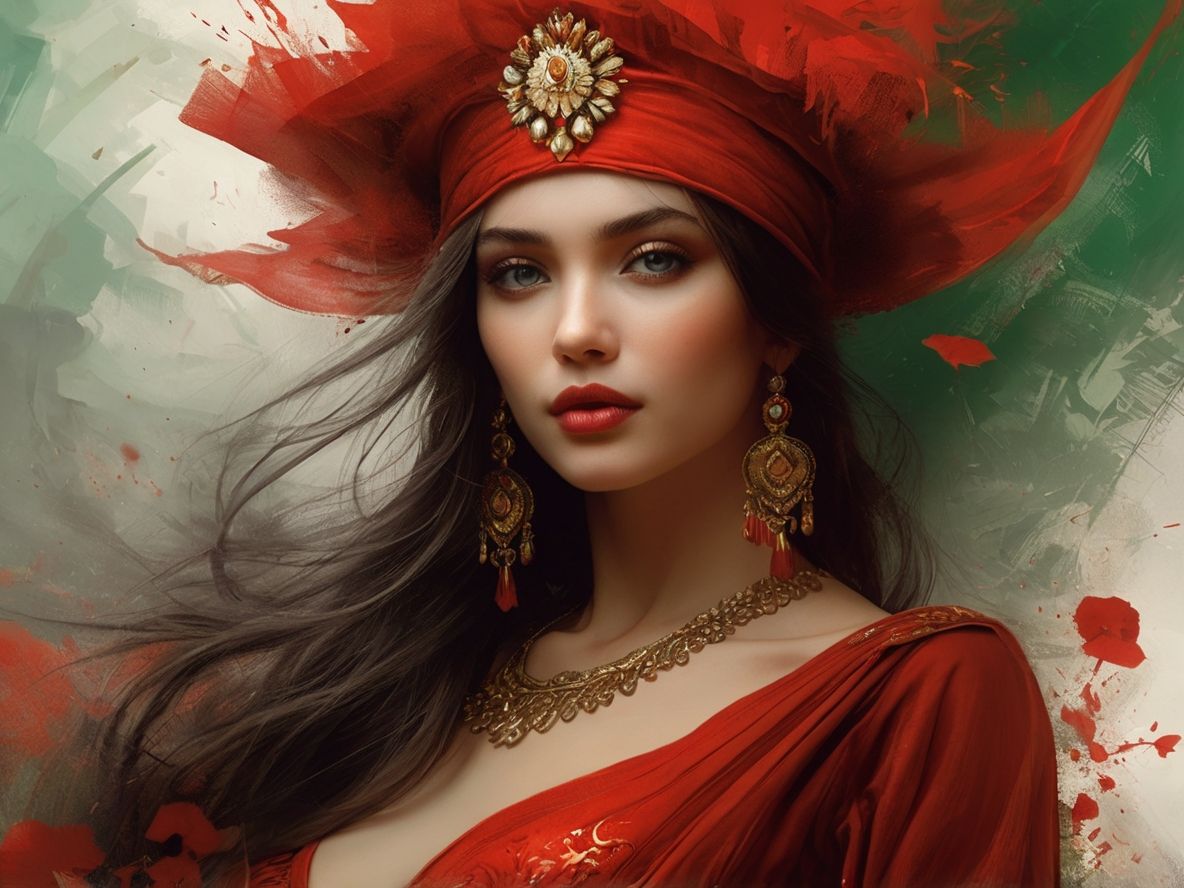 Portrait of a habanera dancer