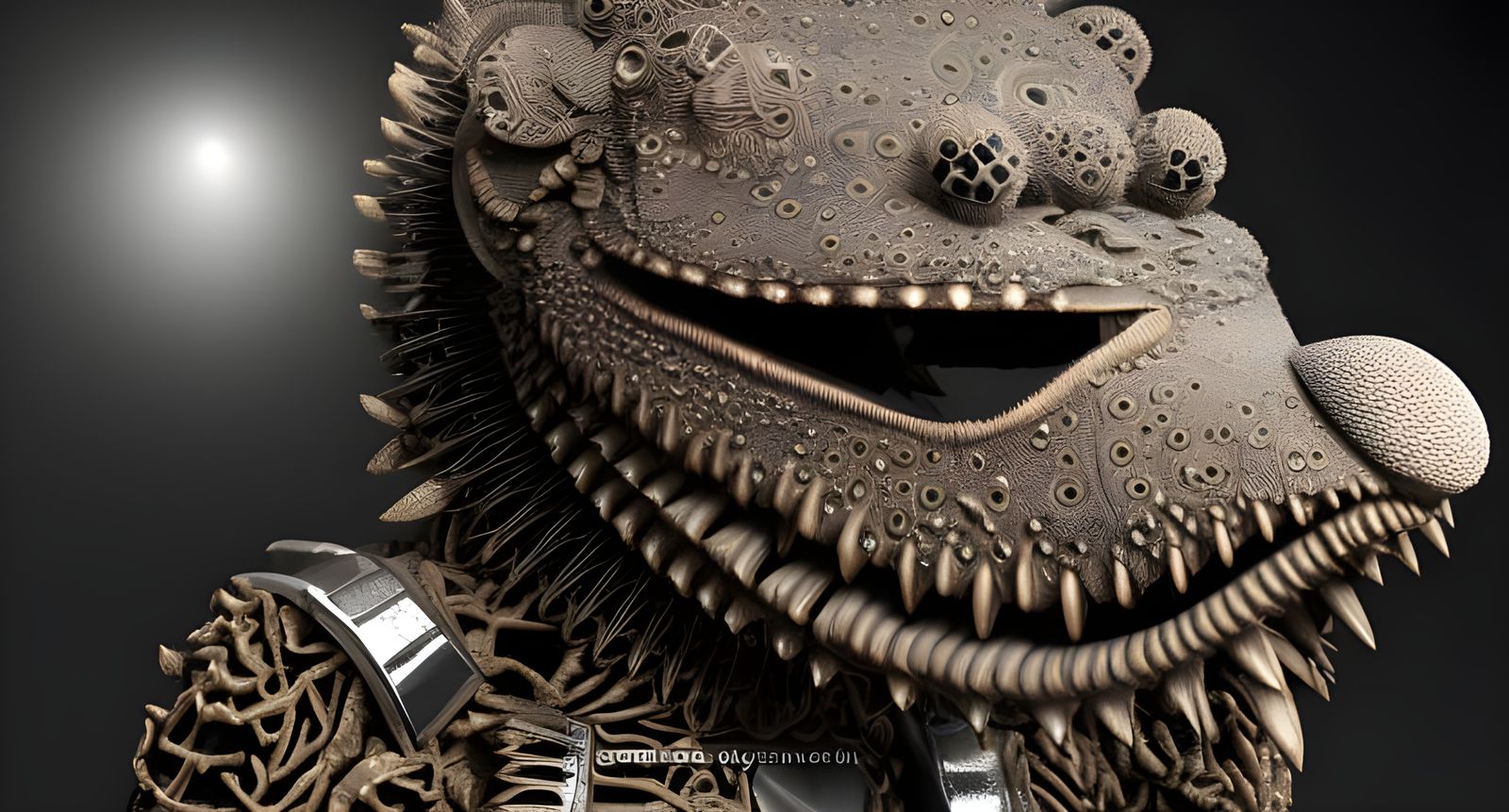 H.R.Giger and Jim Henson present biomechanical muppets on ic...