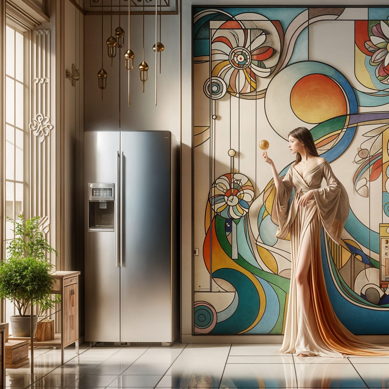 Fridge, Kandinsky style