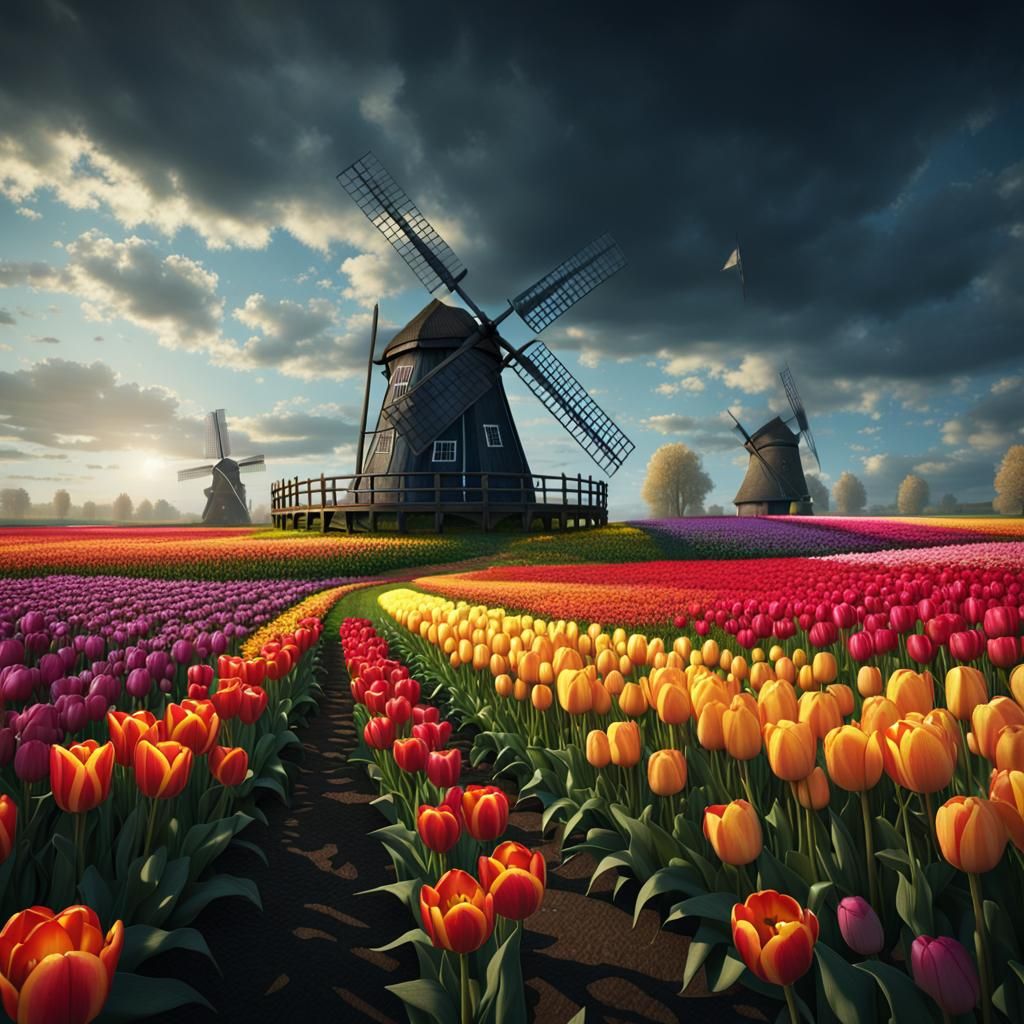 Tulips From Amsterdam  by @AuthorJohnW