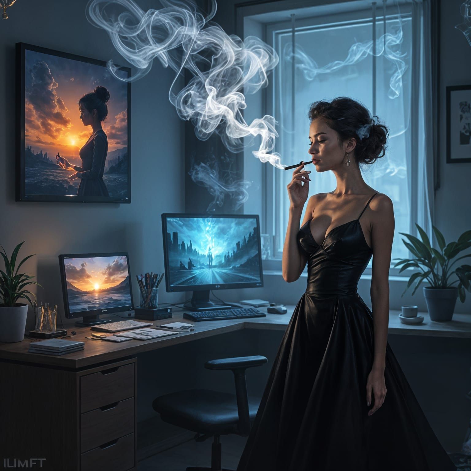 Life in Smoke: Mirage of a Woman's Memories