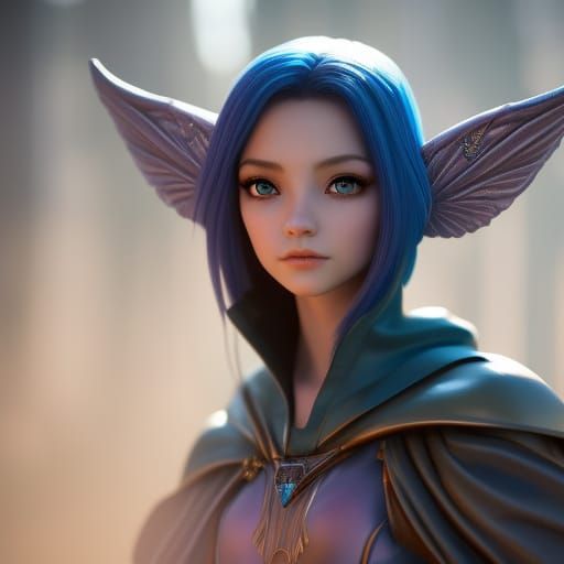 Fey girl using stable 1.5