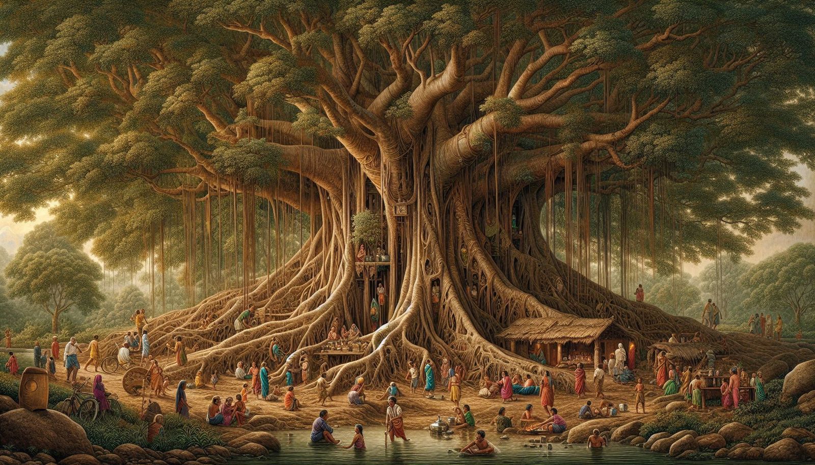 The Heart of the Village 🌳✨