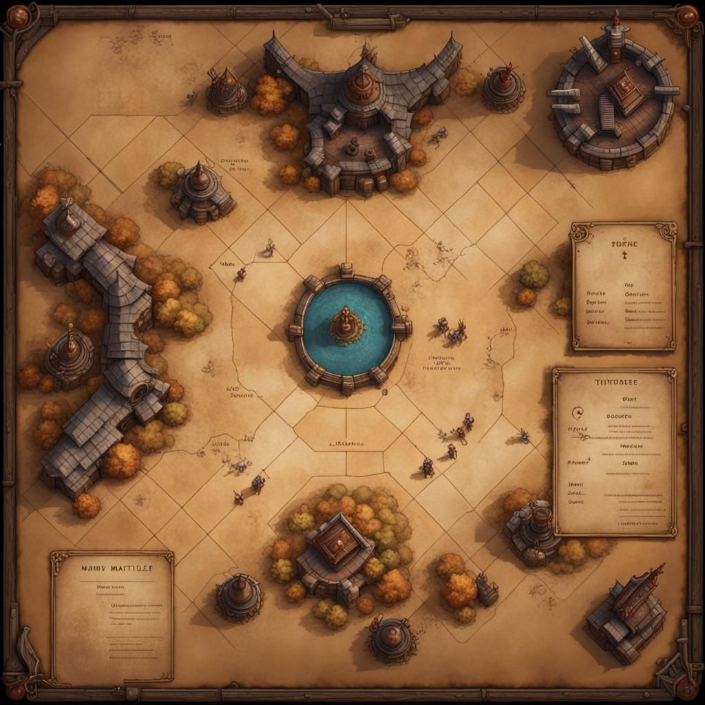 3 dimensional battle map