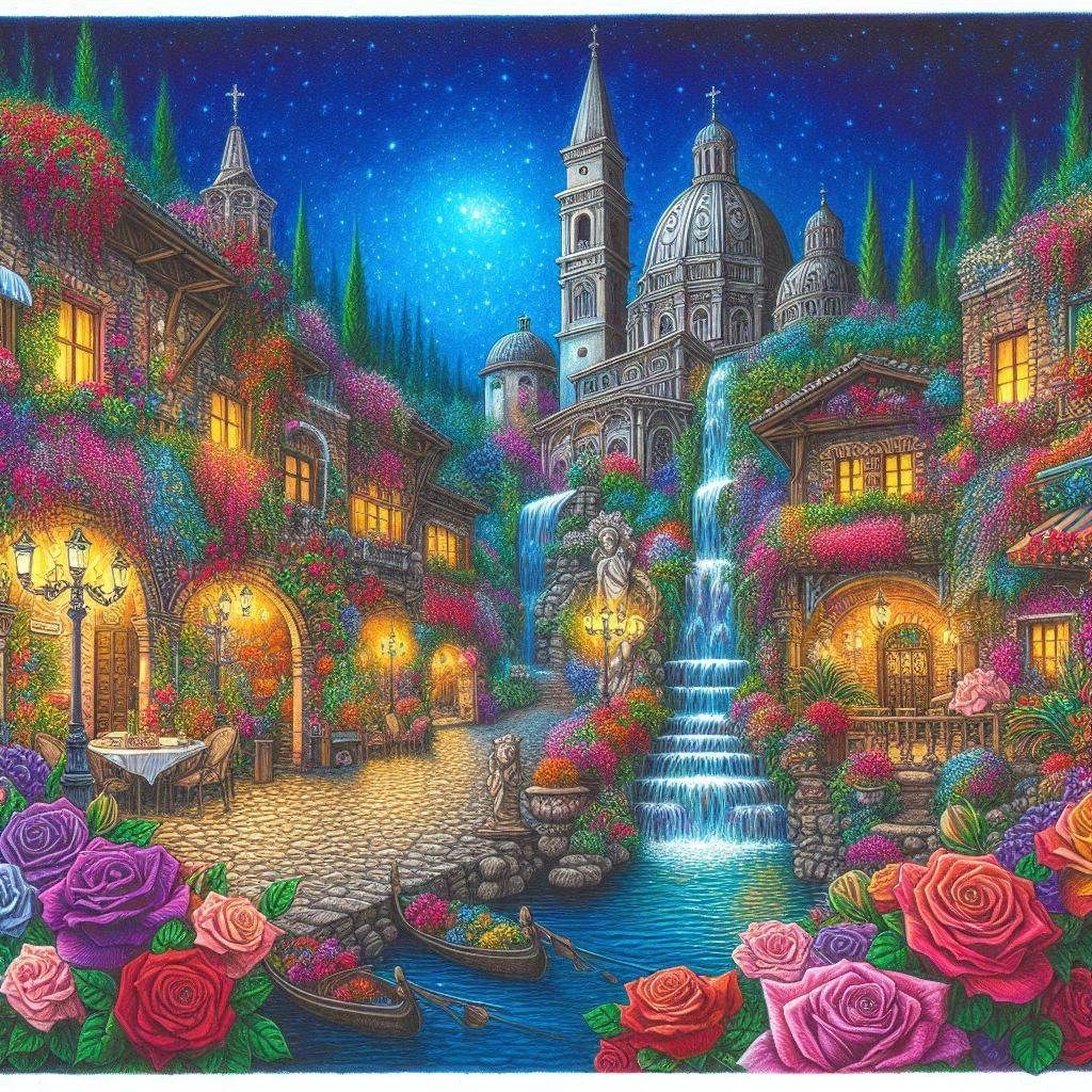Fantasy Italian Village