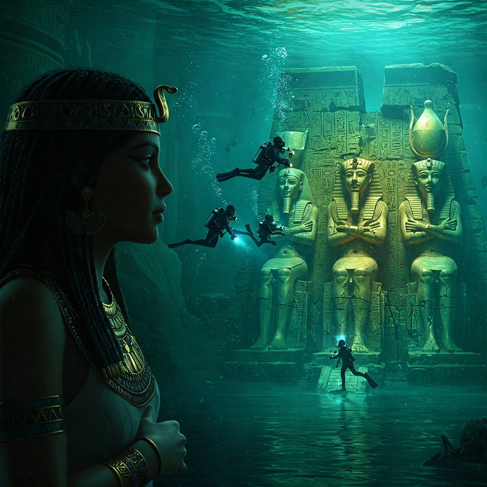 City water submerged in Nile