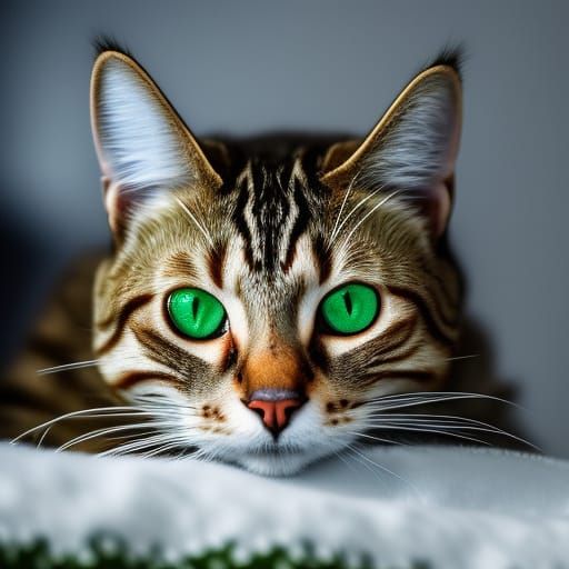 Realistic tabby cat! - AI Generated Artwork - NightCafe Creator