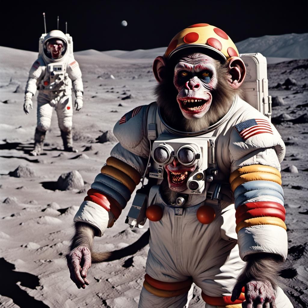 Moon Landing July 1969  by @ChuckUFarley 