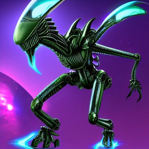 Alien Robot Dragon