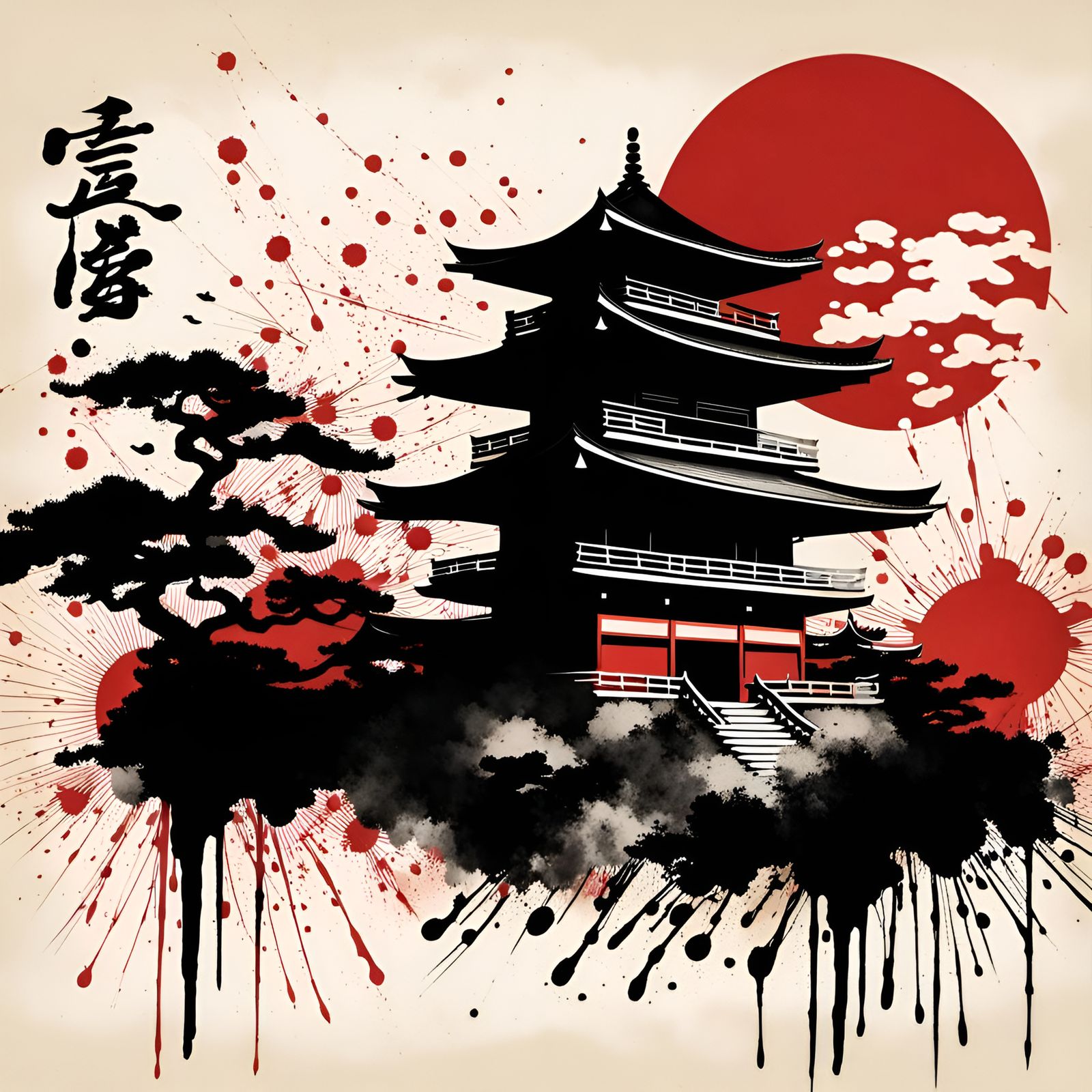 Feudal Japan  by @Eldran Cave