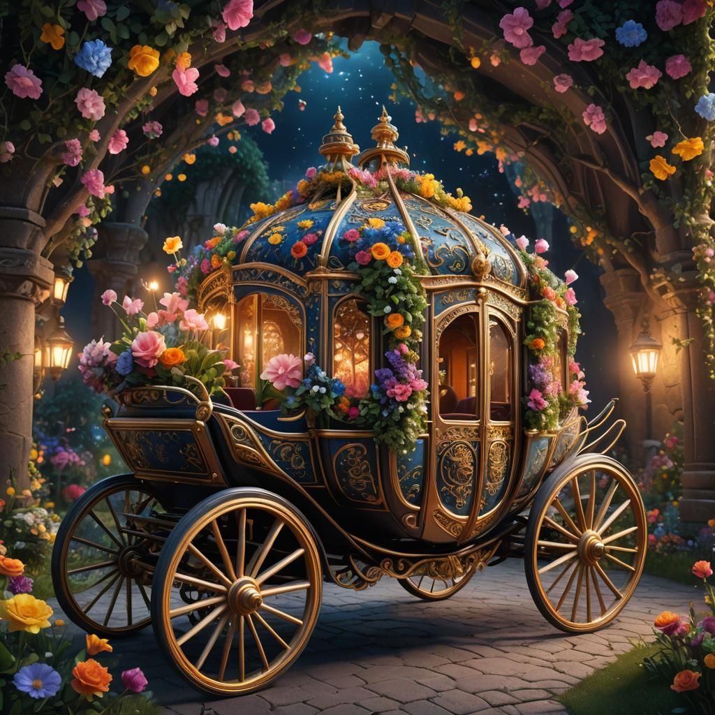 Floral Carriage
