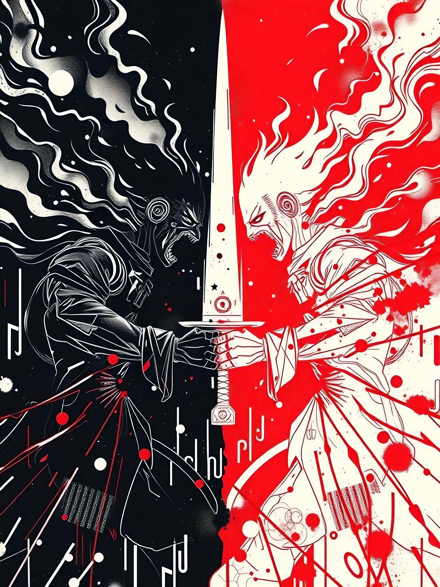 The Clash  by @Queren