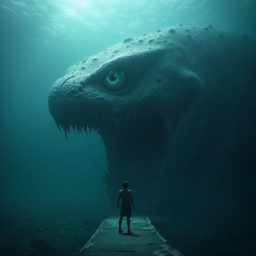 Truly scary creations I just uploaded of what I think is at the bottom of the Bermuda Triangle