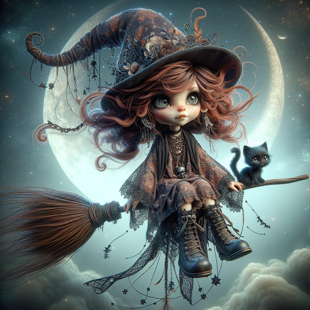 Adorable Witch   by @Slim