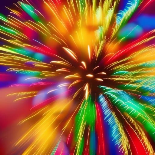 Fireworks AI Generated Artwork NightCafe Creator