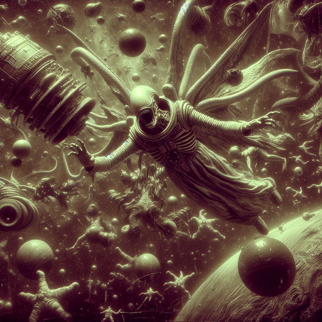 Humanoid Alien Astronaut