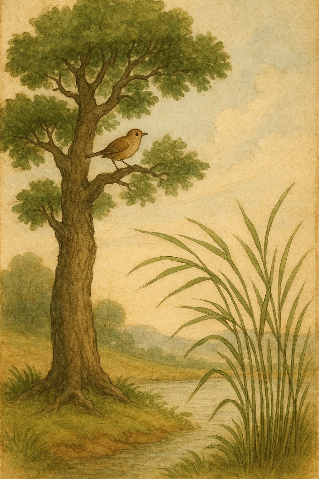 Le Chêne et le Roseau (Jean de La Fontaine)