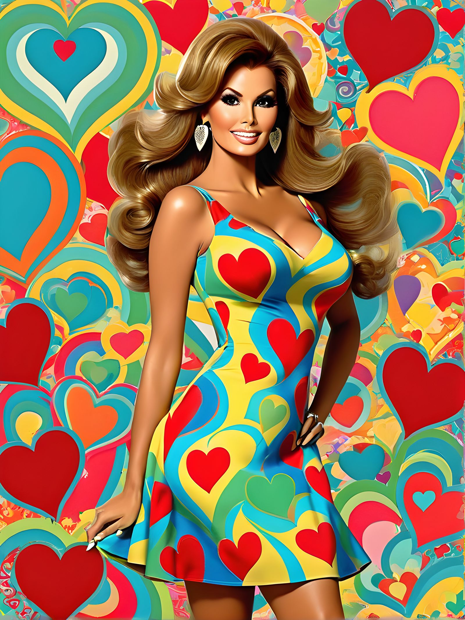 Valentines Day 2024 with Raquel Welch!